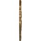 Ekena Millwork Attica with Rose Ceiling Medallion (Canopies up to 4 1/2"), 26"OD x 3 3/4"ID x 1 1/2"P, Pale Gold CM26ATPAS - alternate 3